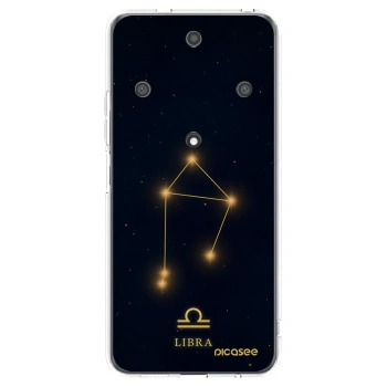 Picasee silikonowe przeźroczyste etui na Honor Magic5 Lite 5G - LIBRA