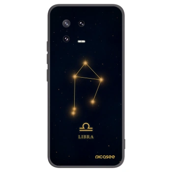 Picasee silikonowe czarne etui na Xiaomi 13 Pro - LIBRA
