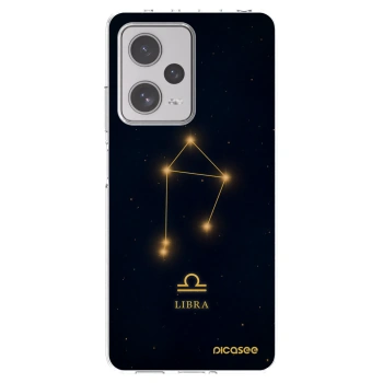 Picasee silikonowe przeźroczyste etui na Xiaomi Redmi Note 12 Pro+ 5G - LIBRA