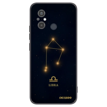 Picasee silikonowe czarne etui na Xiaomi Redmi 12C - LIBRA