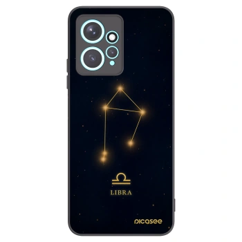 Picasee silikonowe czarne etui na Xiaomi Redmi Note 12 4G - LIBRA