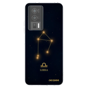 Picasee silikonowe przeźroczyste etui na Xiaomi Poco F5 Pro 5G - LIBRA