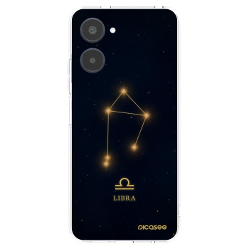 Picasee silikonowe przeźroczyste etui na Realme 10 4G - LIBRA