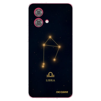 Picasee silikonowe przeźroczyste etui na Motorola Moto G84 5G - LIBRA