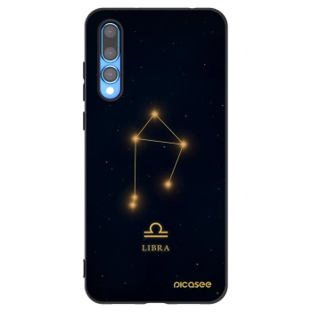 Picasee silikonowe czarne etui na Huawei P20 Pro - LIBRA
