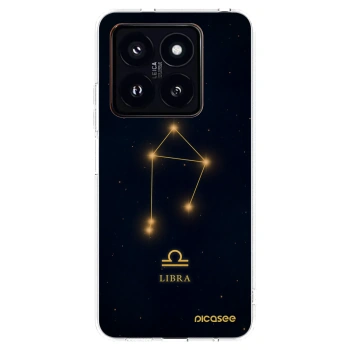 Picasee silikonowe przeźroczyste etui na Xiaomi 14 Pro - LIBRA