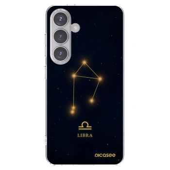 Picasee silikonowe przeźroczyste etui na Samsung Galaxy S24 S921B 5G - LIBRA