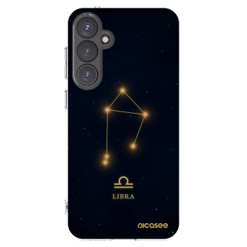 Picasee silikonowe przeźroczyste etui na Samsung Galaxy S23 FE S711B - LIBRA