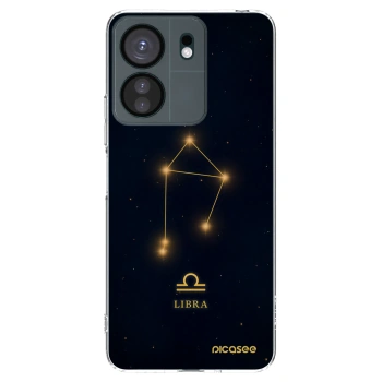 Picasee silikonowe przeźroczyste etui na Xiaomi Redmi 13C 4G - LIBRA