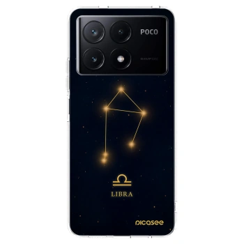 Picasee silikonowe przeźroczyste etui na Xiaomi Poco X6 Pro - LIBRA