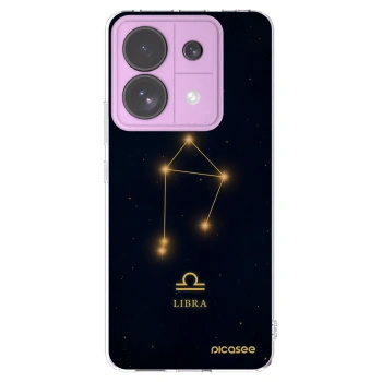 Picasee silikonowe przeźroczyste etui na Xiaomi Redmi Note 13 Pro 5G - LIBRA