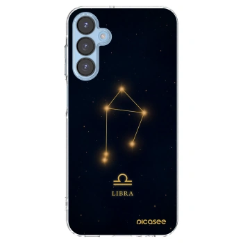 Picasee silikonowe przeźroczyste etui na Samsung Galaxy A15 A156B 5G - LIBRA