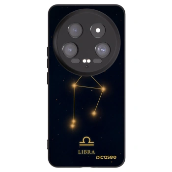 Picasee silikonowe czarne etui na Xiaomi 14 Ultra - LIBRA