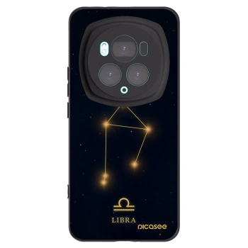 Picasee silikonowe czarne etui na Honor Magic6 Pro - LIBRA