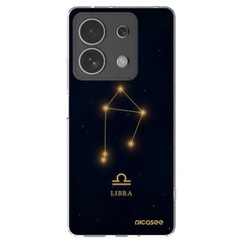Picasee silikonowe przeźroczyste etui na Xiaomi Redmi Note 13 4G - LIBRA