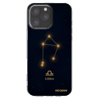 Picasee silikonowe przeźroczyste etui na Apple iPhone 16 Pro Max - LIBRA