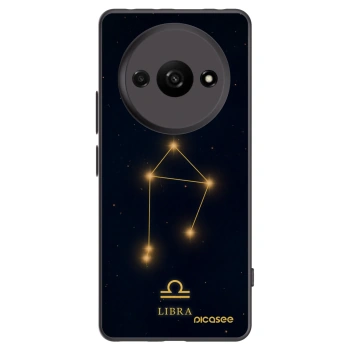 Picasee silikonowe czarne etui na Xiaomi Redmi A3 - LIBRA