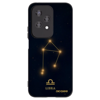 Picasee silikonowe czarne etui na Honor 200 Lite - LIBRA