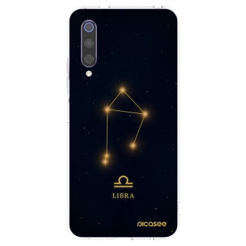 Picasee silikonowe przeźroczyste etui na Xiaomi Mi 9 - LIBRA