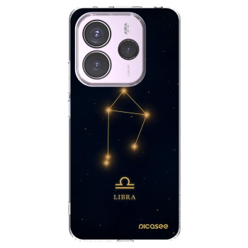 Picasee silikonowe przeźroczyste etui na Xiaomi Redmi Note 14 5G - LIBRA