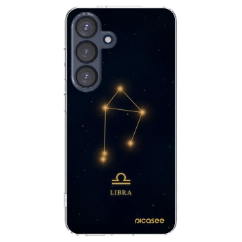 Picasee silikonowe przeźroczyste etui na Samsung Galaxy S25 5G - LIBRA