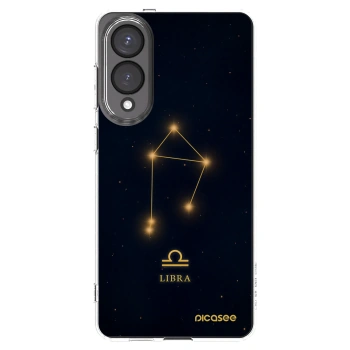 Picasee silikonowe przeźroczyste etui na Samsung Galaxy S25 Edge 5G - LIBRA