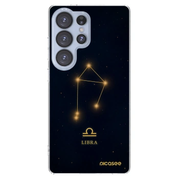 Picasee silikonowe przeźroczyste etui na Samsung Galaxy S25 Ultra 5G - LIBRA