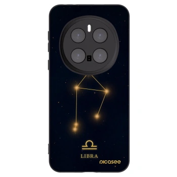 Picasee silikonowe czarne etui na Honor Magic7 Pro 5G - LIBRA