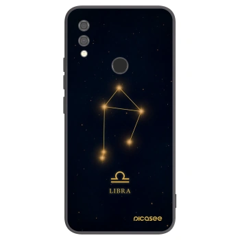 Picasee silikonowe czarne etui na Xiaomi Redmi Note 7 - LIBRA