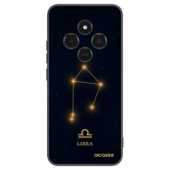 Picasee silikonowe czarne etui na Xiaomi Poco C75 - LIBRA