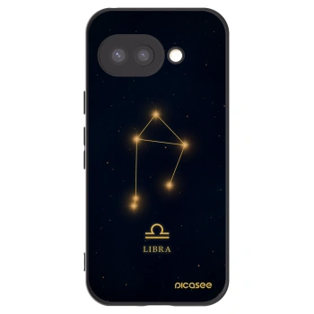 Picasee silikonowe czarne etui na Google Pixel 9a - LIBRA