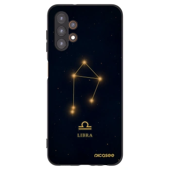 Picasee silikonowe czarne etui na Samsung Galaxy A13 5G - LIBRA