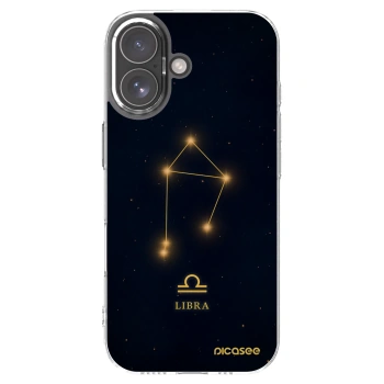 Picasee silikonowe przeźroczyste etui na Apple iPhone 17 - LIBRA