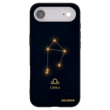 Picasee silikonowe czarne etui na Apple iPhone Air - LIBRA