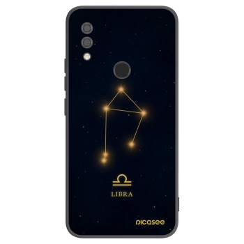 Picasee silikonowe czarne etui na Xiaomi Redmi 7 - LIBRA