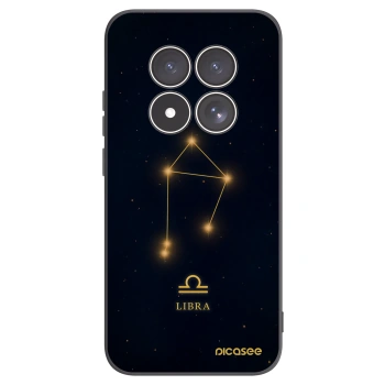 Picasee silikonowe czarne etui na Xiaomi Redmi Note 15 Pro 4G - LIBRA