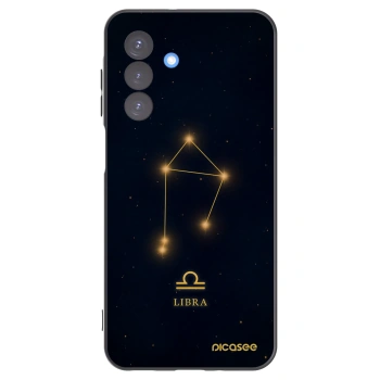 Picasee silikonowe czarne etui na Samsung Galaxy A17 5G - LIBRA