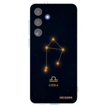 Picasee silikonowe przeźroczyste etui na Samsung Galaxy S25 FE 5G - LIBRA