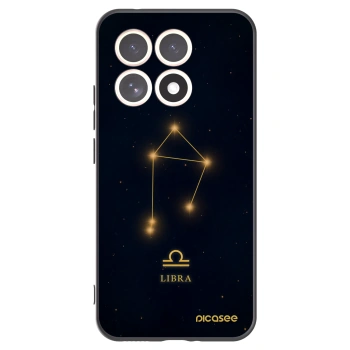 Picasee silikonowe czarne etui na Xiaomi 15T - LIBRA