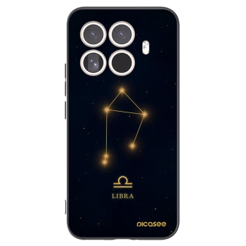 Picasee silikonowe czarne etui na Xiaomi 15T Pro - LIBRA