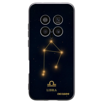Picasee silikonowe czarne etui na Honor Magic8 Pro 5G - LIBRA