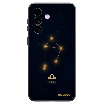 Picasee silikonowe czarne etui na Samsung Galaxy A57 5G - LIBRA