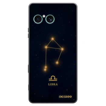 Picasee silikonowe czarne etui na Sony Xperia 10 VII - LIBRA