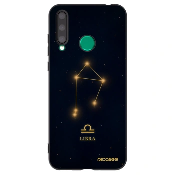 Picasee silikonowe czarne etui na Honor 20 Lite - LIBRA