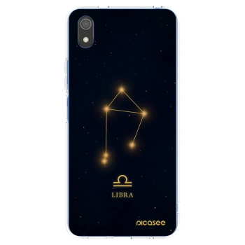 Picasee silikonowe przeźroczyste etui na Xiaomi Redmi 7A - LIBRA