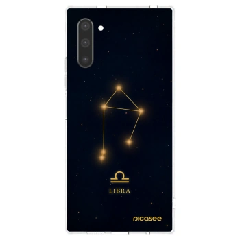 Picasee silikonowe przeźroczyste etui na Samsung Galaxy Note 10 N970F - LIBRA