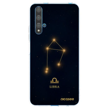 Picasee silikonowe przeźroczyste etui na Huawei Nova 5T - LIBRA