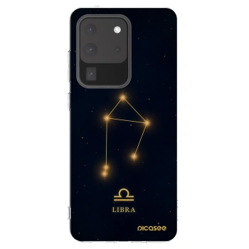 Picasee silikonowe przeźroczyste etui na Samsung Galaxy S20 Ultra 5G G988F - LIBRA
