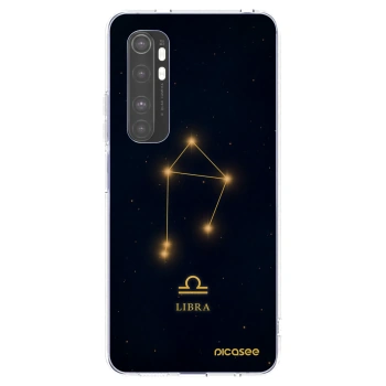 Picasee silikonowe przeźroczyste etui na Xiaomi Mi Note 10 Lite - LIBRA