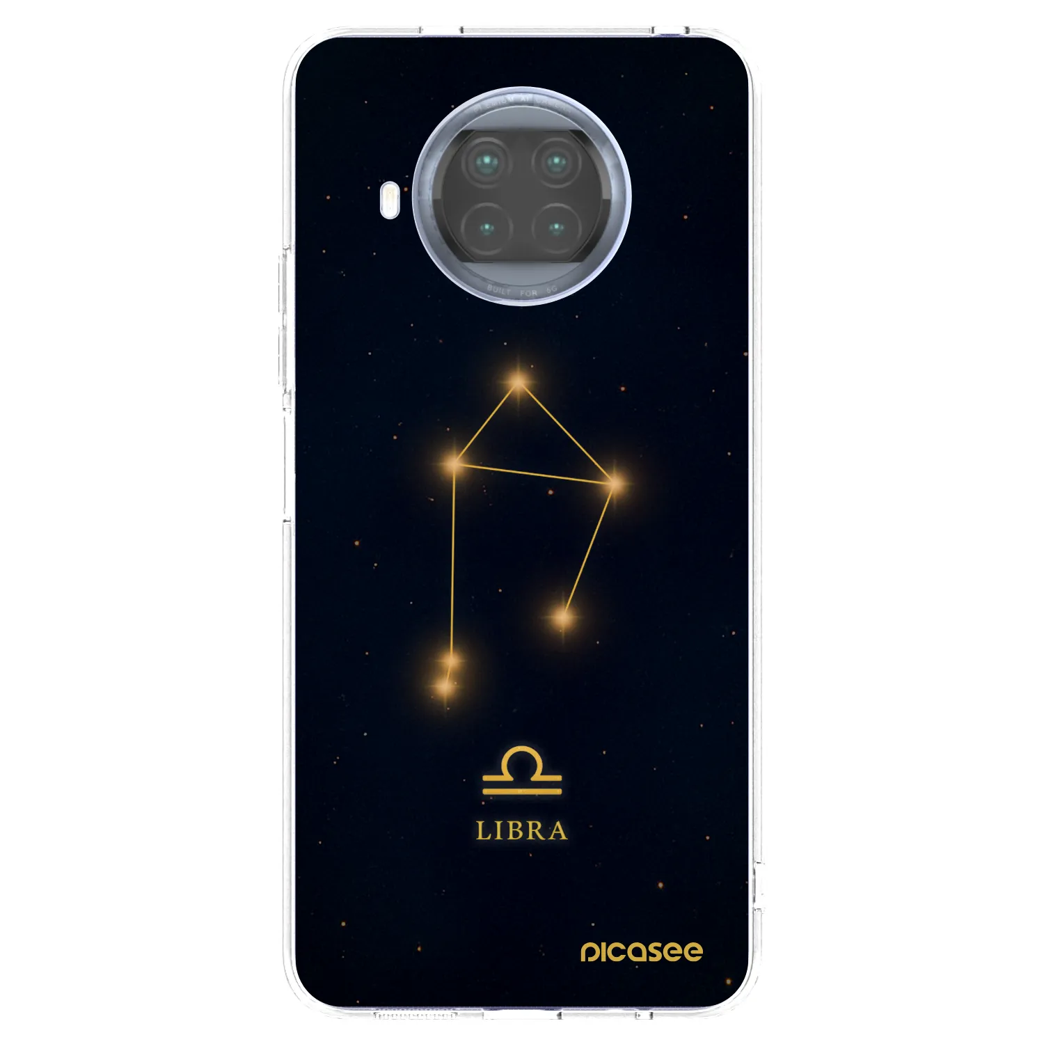 Picasee silikonowe przeźroczyste etui na Xiaomi Mi 10T Lite - LIBRA
